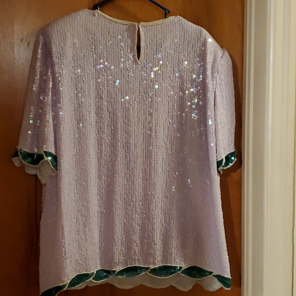 Colorful Sequined Top - Picture 3 of 3